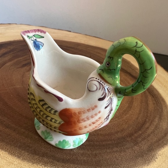 Metropolitan Museum of Art First Period Worcester Dolphin Cream Boat. Very Rare - Picture 4 of 11